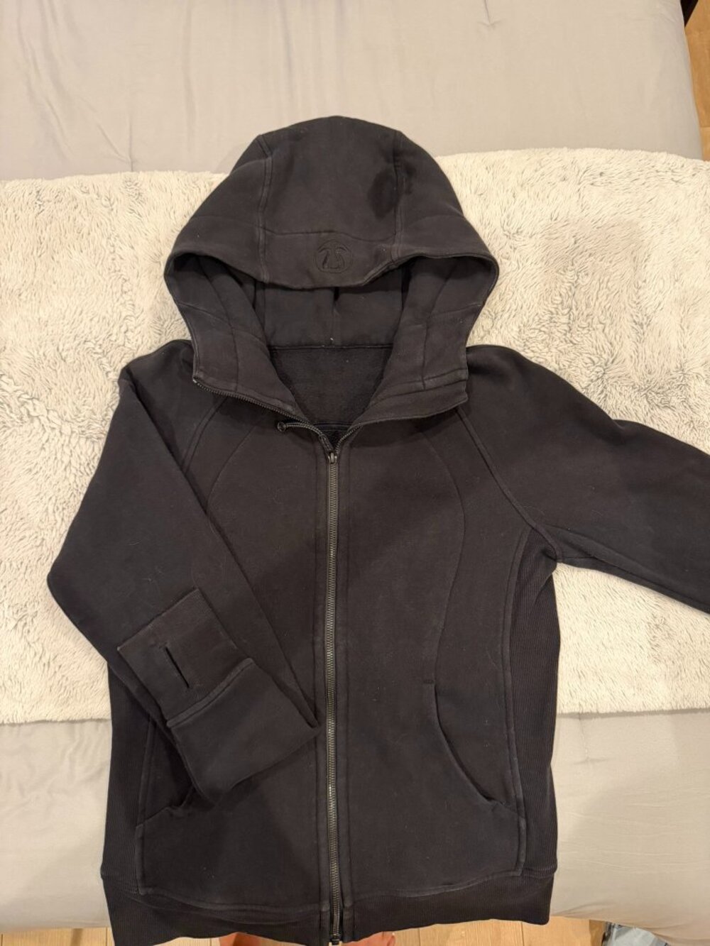 Black Lululemon Zip up jacket